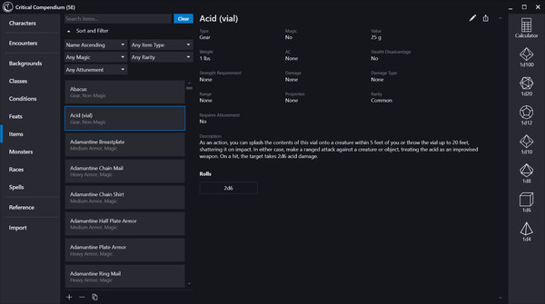 Critical Compendium screenshot 10