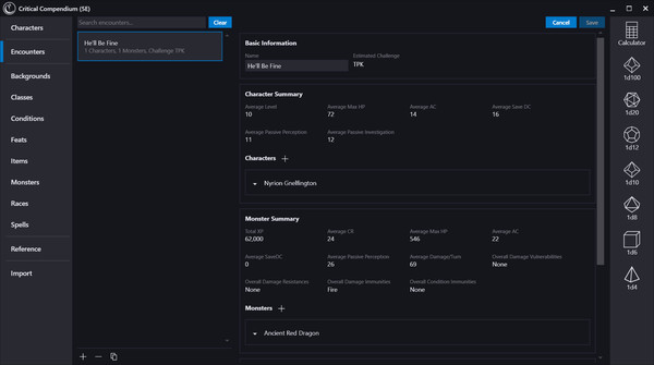 Critical Compendium screenshot 9