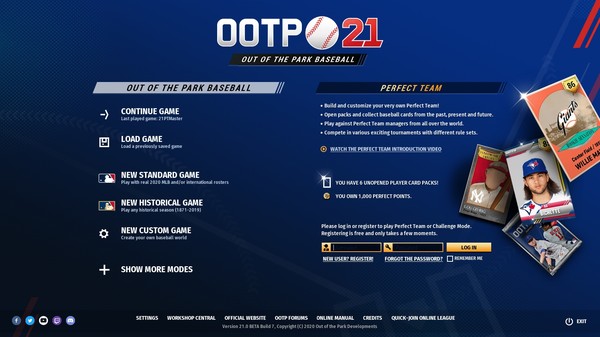 Out of the Park Baseball 21 screenshot 1