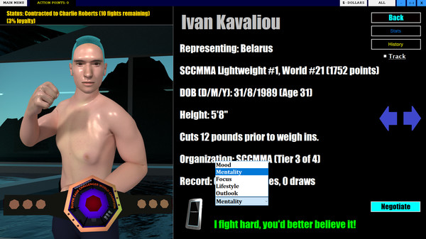 MMA Executive screenshot 3