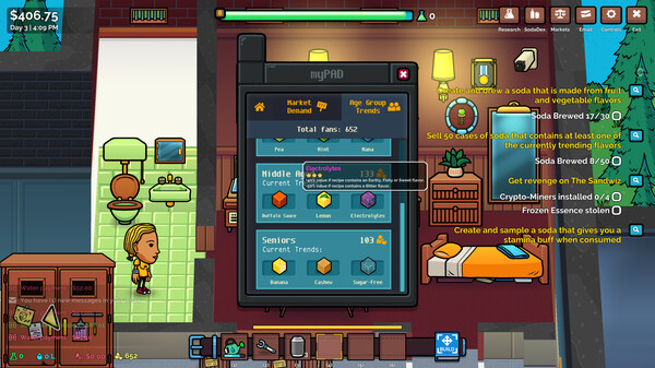 Soda Story - Brewing Tycoon screenshot 3