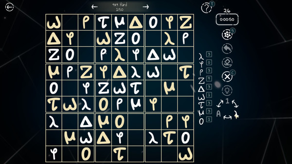 Sudoku 9x16x25 screenshot 9