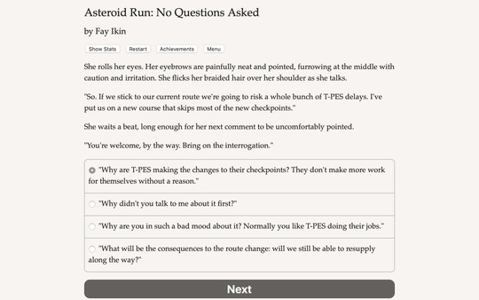 Asteroid Run: No Questions Asked screenshot 5