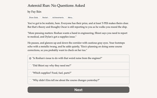 Asteroid Run: No Questions Asked screenshot 3