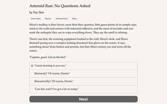 Asteroid Run: No Questions Asked screenshot 4