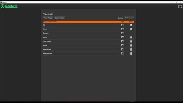 Reebyte : Visual Novel and Interactive App Maker screenshot 5
