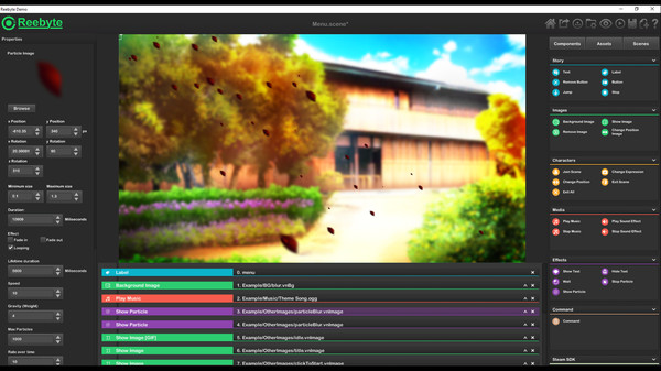 Reebyte : Visual Novel and Interactive App Maker screenshot 4