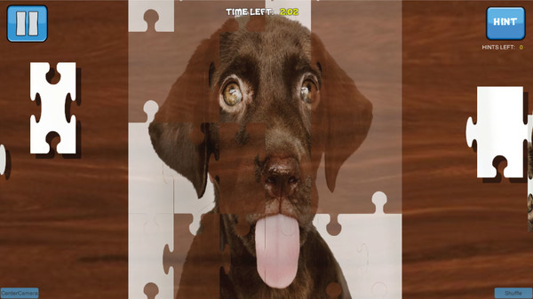 Bepuzzled Puppy Dog Jigsaw Puzzle screenshot 4