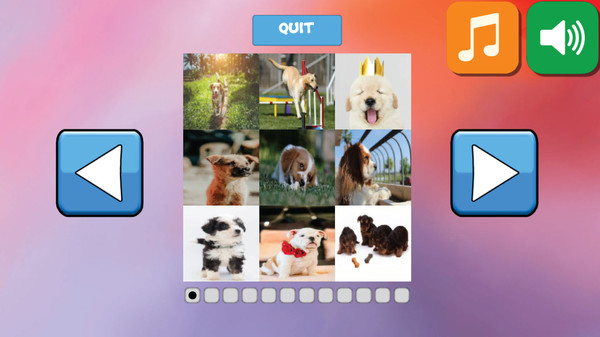 Bepuzzled Puppy Dog Jigsaw Puzzle screenshot 1