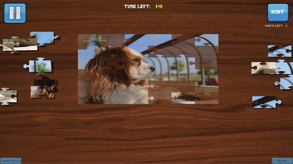 Bepuzzled Puppy Dog Jigsaw Puzzle screenshot 3