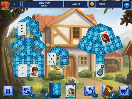 Fairytale Solitaire: Red Riding Hood screenshot 1