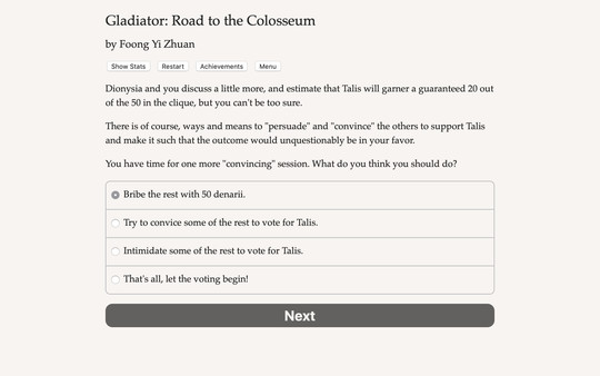 Gladiator: Road to the Colosseum screenshot 2