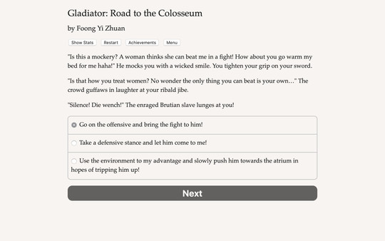 Gladiator: Road to the Colosseum screenshot 3
