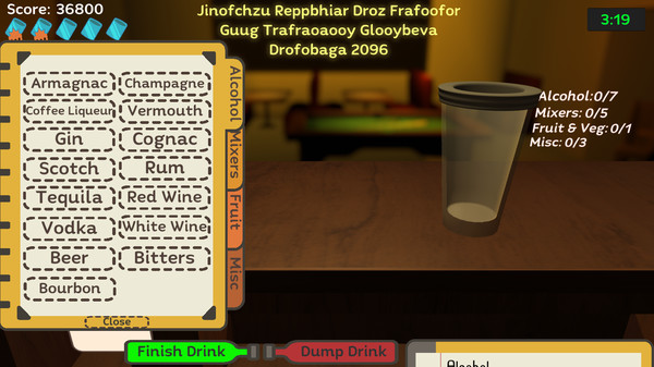 Uh Oh Bartender screenshot 4