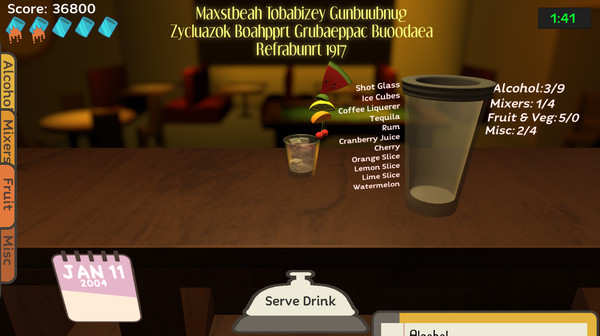 Uh Oh Bartender screenshot 2