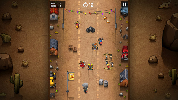 Rude Racers: 2D Combat Racing screenshot 4
