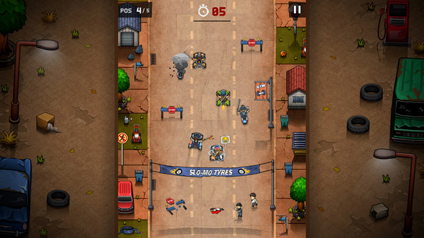 Rude Racers: 2D Combat Racing screenshot 5