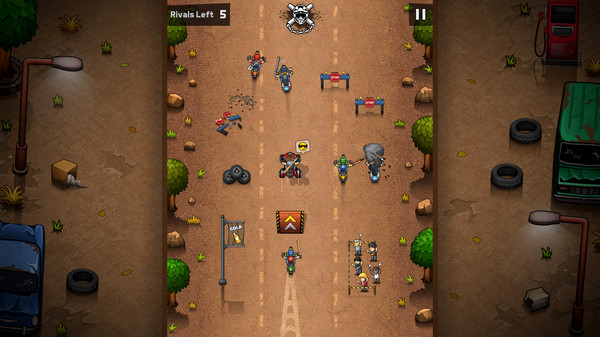 Rude Racers: 2D Combat Racing screenshot 7