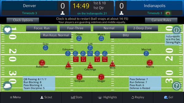 Pro Strategy Football 2020 screenshot 1