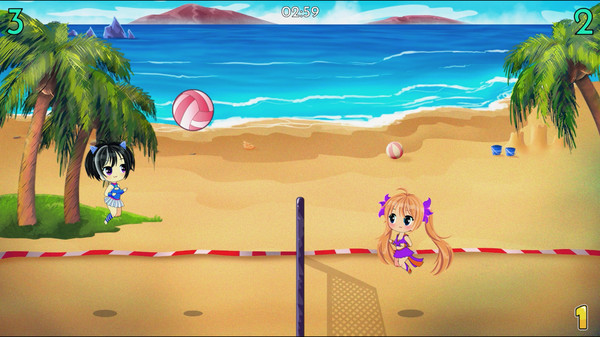 Chibi Volleyball screenshot 1