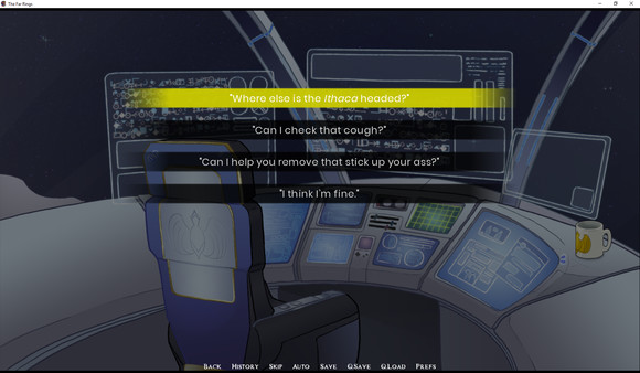 The Far Rings: A Space Opera Visual Novella screenshot 1