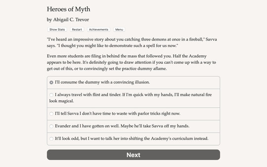 Heroes of Myth screenshot 1