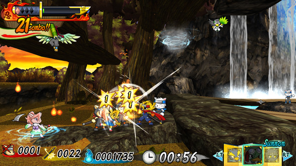 Shinobi Spirits S Legend of Heroes/忍スピリッツS 真田獣勇士伝 screenshot 1