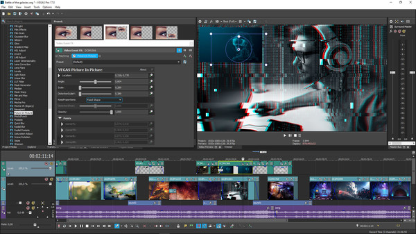 VEGAS Pro 17 Edit Steam Edition screenshot 1