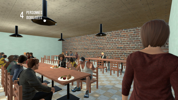 Tractage aux Portes 2: Mob à la Cafétéria screenshot 3