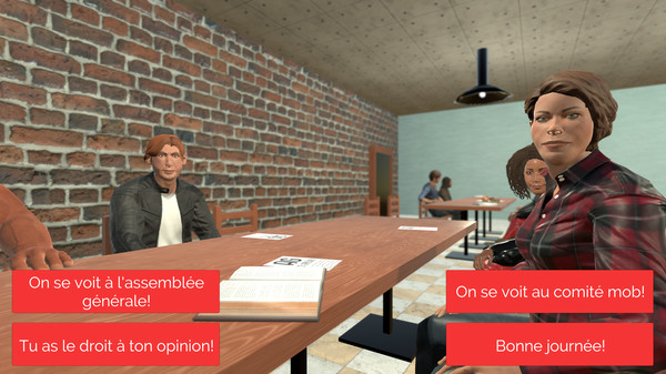 Tractage aux Portes 2: Mob à la Cafétéria screenshot 2