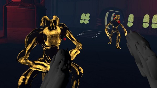 Alien Shooter in Space Cradle - Virtual Reality screenshot 1