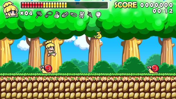 Wonder Boy Returns Remix screenshot 1