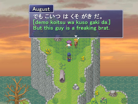 Learn Japanese RPG: Hiragana Forbidden Speech screenshot 8