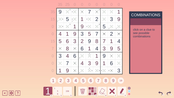 Sandwich Sudoku screenshot 4