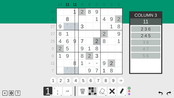 Sandwich Sudoku screenshot 7