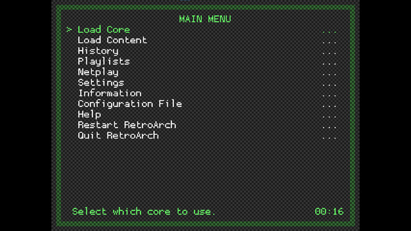 RetroArch screenshot 6