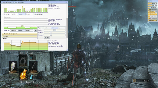 Game Dashboard screenshot 4