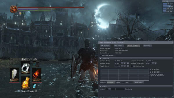 Game Dashboard screenshot 6