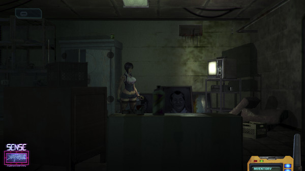 Sense - 不祥的预感: A Cyberpunk Ghost Story screenshot 1