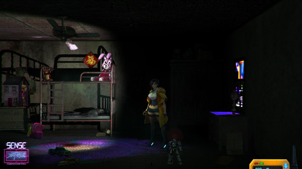 Sense - 不祥的预感: A Cyberpunk Ghost Story screenshot 3