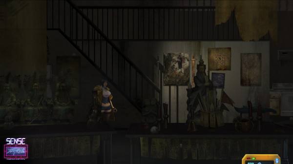Sense - 不祥的预感: A Cyberpunk Ghost Story screenshot 11