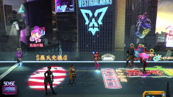 Sense - 不祥的预感: A Cyberpunk Ghost Story screenshot 2