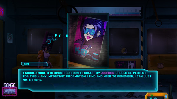 Sense - 不祥的预感: A Cyberpunk Ghost Story screenshot 9