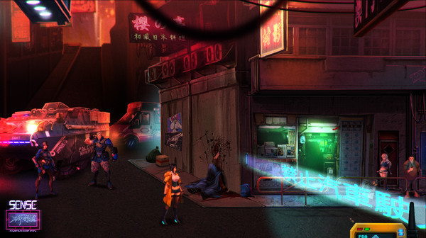 Sense - 不祥的预感: A Cyberpunk Ghost Story screenshot 12