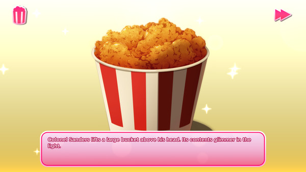 I Love You, Colonel Sanders! A Finger Lickin’ Good Dating Simulator screenshot 6