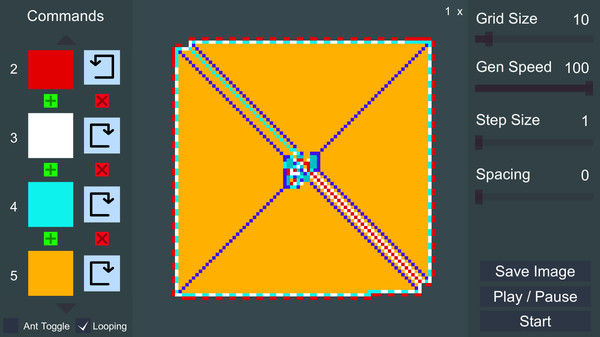 Langton's Ant screenshot 2