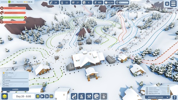 Snowtopia: Ski Resort Builder screenshot 1