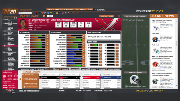 Draft Day Sports: Pro Football 2020 screenshot 4
