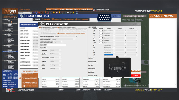 Draft Day Sports: Pro Football 2020 screenshot 2
