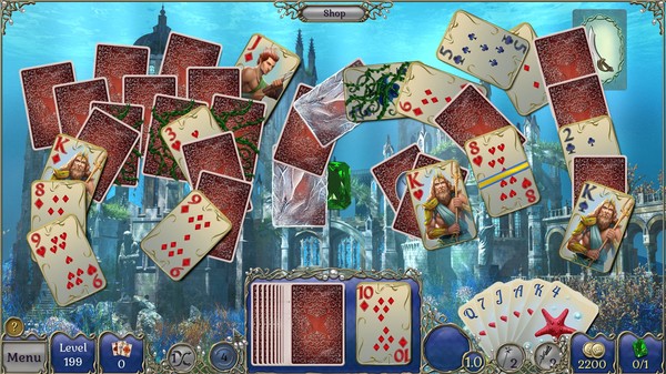 Jewel Match Atlantis Solitaire - Collector's Edition screenshot 12
